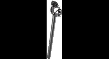 M-Wave verende zadelpen parallelogram - 27,2 x 350 mm - aluminium - zwart