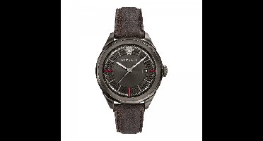 Versace VERA00418 horloge mannen - Roestvrij Staal - donker grijs