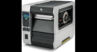 Zebra ZT620, 8 dots/mm (203 dpi), cutter, disp. (kleur), RTC, ZPL, ZPLII, USB, RS232, BT, Ethernet
