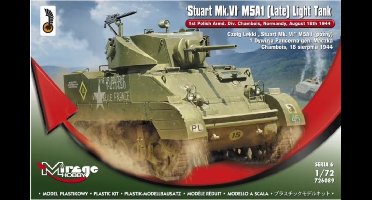 Mirage | 726089 | Stuart Mk.VI M5a1 late | 1:72