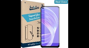 Just in Case screenprotector geschikt voor OPPO A73 (5G) - Screenprotector Gehard Glas