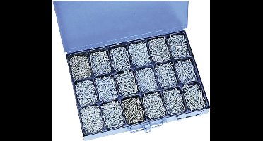 810775 Plaatschroeven assortiment 1650 onderdelen