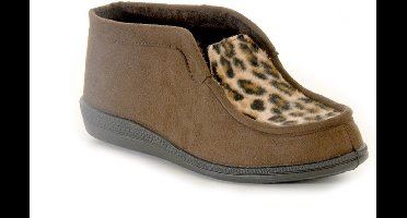 Rohde Pantoffel Bruin Panter 2175