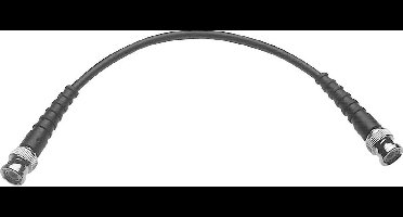 Telegärtner L00010A1807 BNC-meetsnoer 1.00 m Zwart