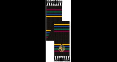 Harry Potter - Hogwarts Crest Scarf Zwart