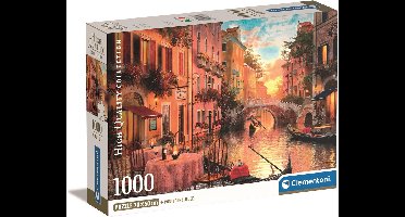 Clementoni - Puzzel - 1000 Stukjes - VenetiÃ« - Puzzel Voor Volwassenen - High Quality Collection