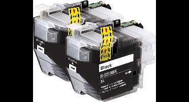 Inktcartridges Geschikt voor Brother LC3219XL Dualpack 2x Zwart Huismerk | Geschikt voor Brother MFC-J5330 DW - J5730DW - J5930DW - J6530DW - J6535DW - J6930DW - J6935DW (LC-3217/LC3217/LC-3219/LC3219)