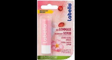 Labello Caring Scrub Rosehip Oil Lippenbalsem - 4,8g