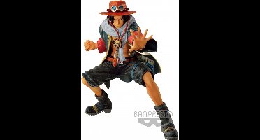 ONE PIECE-PORTGAS.D.ACE-FIGURE BANPRESTO CHRONICLE KING OF ARTIST 20CM