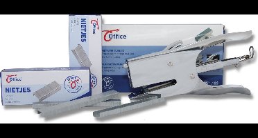 Office ™ - Classic - Niettang ergonomisch design - incl 10.000 nietjes