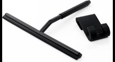 PROSIN® - Douchewisser - Raamwisser - Ramenwisser - Douchetrekker - Raamtrekker - Wisser - Mat Zwart - Wiper - Squeegee - Bathroom - Aftrekker - Moederdag - Moederdag cadeautje