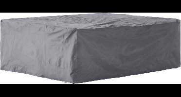 Perel Buitenhoes voor tuinset, grijs, rechthoekig, 240 cm x 180 cm x 75 cm