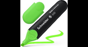 Schneider markeerstift - Job 150 - groen - tekstmarker - markeerstift - S-1504