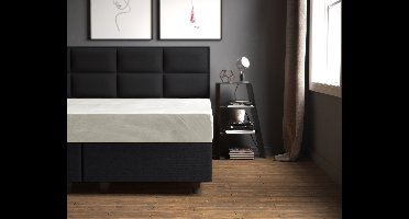 Sleeptime Hoeslaken Velvet - 140x200 - Super Zacht - Creme