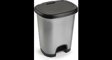 PlasticForte Pedaalemmer - 27L - 38 x 32 x 45 cm - prullenbak