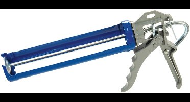 Silverline Kitpistool - Draaibare kokerhouder - 300 ml - Stalen skeletframe