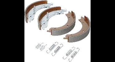 ProPlus Remschoenenset - E-gekeurd - 250 x 40 mm - Voor Knott 25-2025/1
