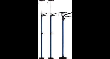 Bouwstempel Set van 2 Blauw Staal 115-290cm 30kg