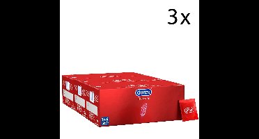 Durex Condooms Thin Feel 144st - 3 Stuks - Voordeelverpakking