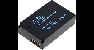 OTB Accu Batterij Canon LP-E12 - 650mAh