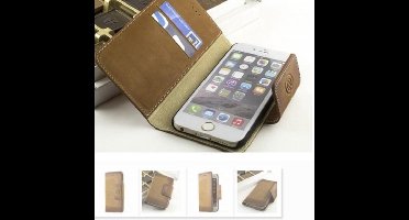 e-Case Apple Iphone 6 Wallet Hoesje Taba