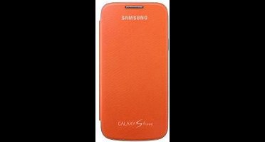 Samsung Flip Cover voor de Samsung Galaxy S4 Mini - Oranje