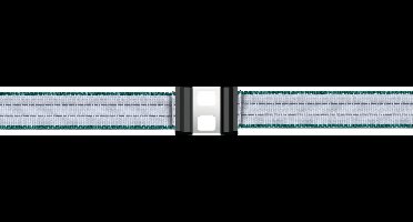 Lint Verbinding rvs - 40 mm - Litzclip