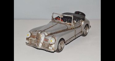 Klassieke - blikken - auto - Alfa - Romeo - blik - grijs