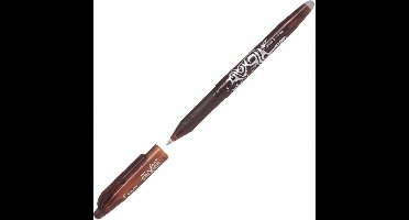 Frixion roller ball pen - Uitgumbaar - 0,7 mm - Bruin