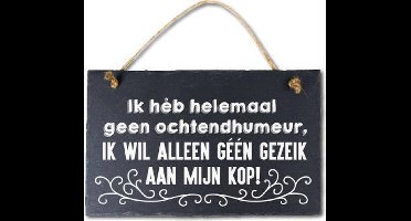 Spreuktegel Ochtendhumeur