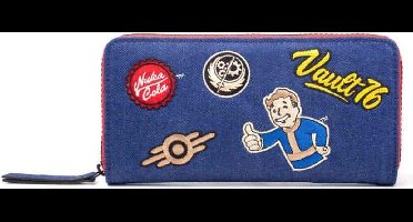 Fallout Vault 76 Denim portemonnee met patches