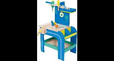 Mentari Speelgoed werkbank blauw
