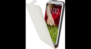 Mobiparts - Wit originele premium flipcase LG G2 D802