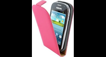 Mobiparts Premium Flip Case Samsung Galaxy Fame Pink