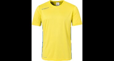 Uhlsport Essential Sportshirt - Maat 128  - Unisex - geel/blauw