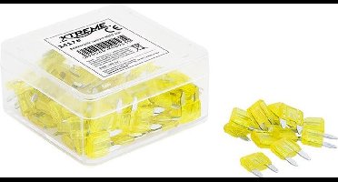 Mini Steekzekering 20A - Geel 10 stuks