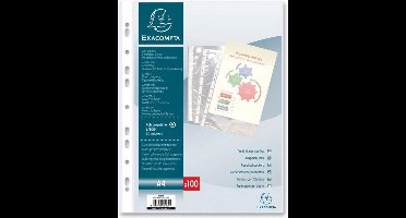 Exacompta showtas PP A4 11-gaats pak van 100 stuks
