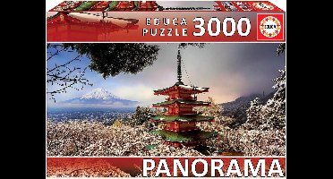 Puzzel Mount Fuji & Chureito Pagoda - 3000
