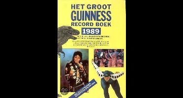 GROOT GUINNESS RECORD BOEK 1989