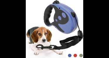 Vdm Bal Hondenriem automatisch tot 20 kg blauw