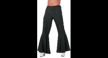Hippie broek zwart bi-stretch man - Maat 54