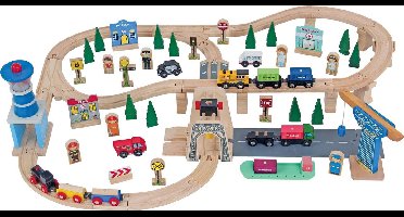 Mentari - Treinset haven 92-Delig (universeel)