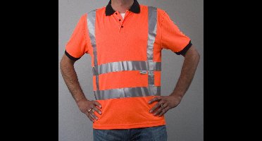 Safeworker RWS Signalisatie-poloshirt oranje maat L, vochtregulerend