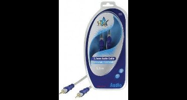 HQ Standaard 3.5mm Stereo Mannelijk - 3.5mm Stereo Mannelijk Kabel 5.00 M