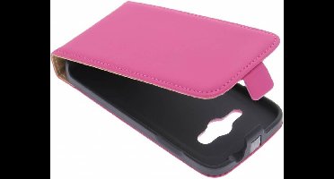 Mobiparts - roze premium flipcase - Samsung Galaxy Ace 4 LTE