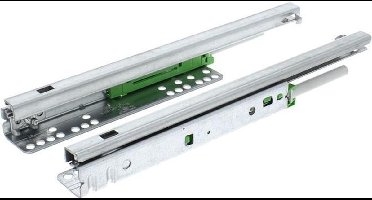 LADEGELEIDER WIT SOFTCLOSE 50CM