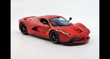 Bburago Ferrari LaFerrari 2014 Rood 1:18