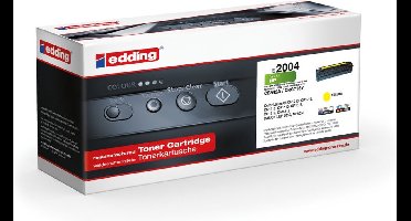 Edding EDD-2004 tonercartridge 1 stuk(s) Compatibel Geel