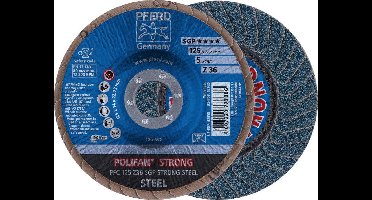 Polifan-Tandveerring Pfc 125 Z 50 Sgp Strong Steel Pferd 67788125 Diameter 125 Mm 10 Stuks