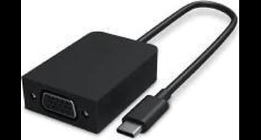 Microsoft Surface USB-C zu VGA Adapter Displayadapter Geschikt voor Windows Phone modellen: Microsoft Surface Go, Micro